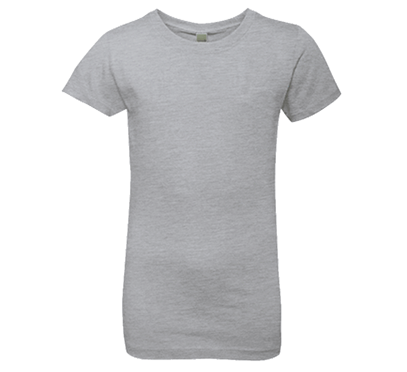 Customizable Next Level Youth Girls Cotton T-Shirt